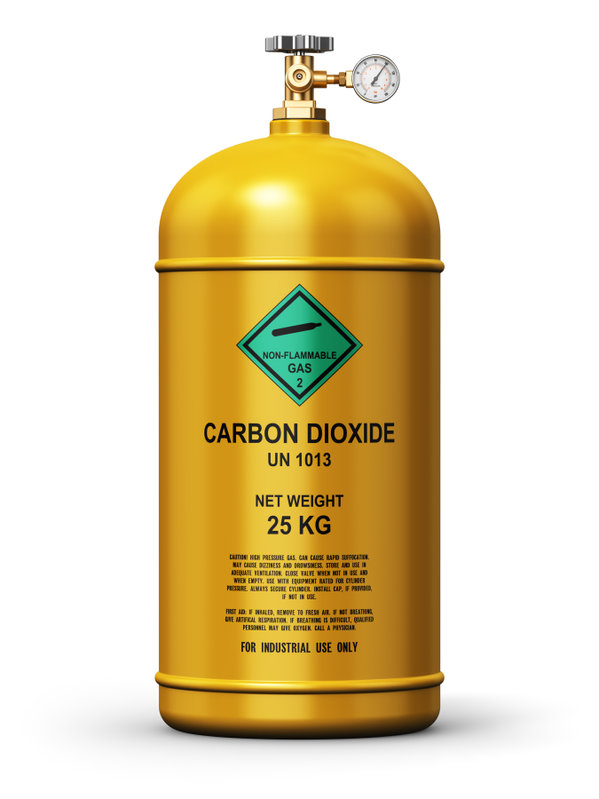 Liquefied carbon dioxide industrial gas container Liquefied carbon dioxide gas cylinder