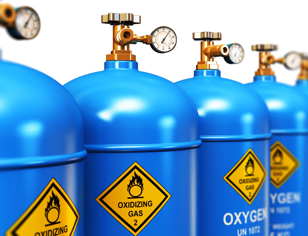 Oxygen-cylinders Oxygen cylinders